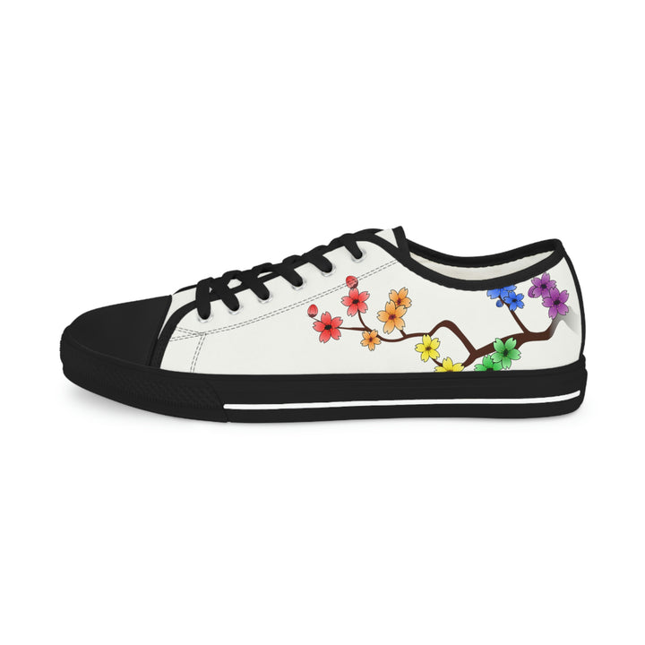 LGBTQ Pride Shoes - Sakura - White