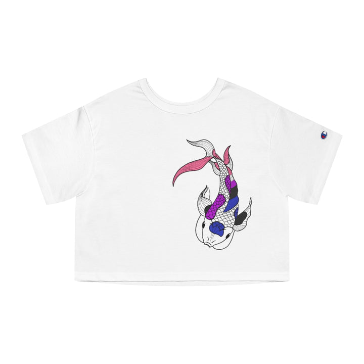 Champion - Genderfluid Koi Cropped T-Shirt