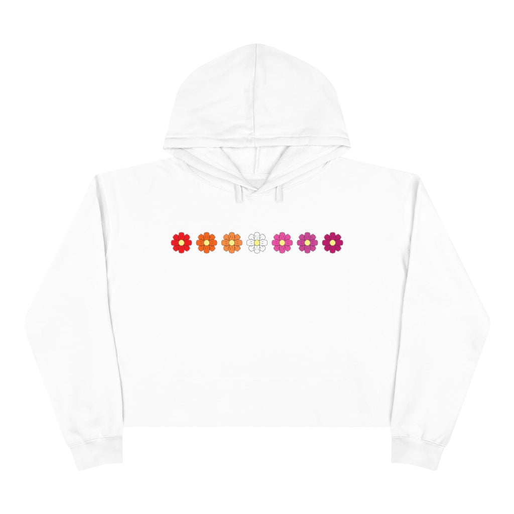 Lesbian Cosmos Crop Hoodie