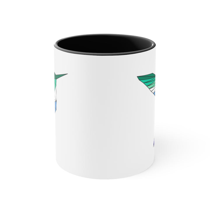 Polygon Hummingbird MLM Accent Mug