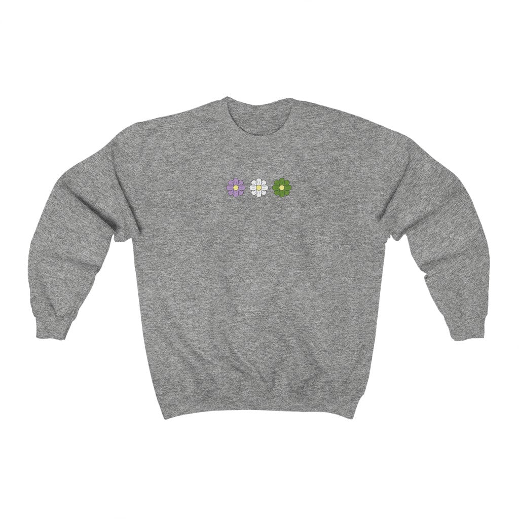 Genderqueer Cosmos Gender Neutral Sweatshirt