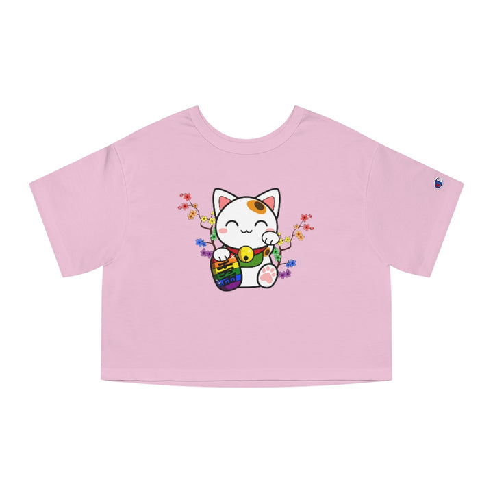 Champion - Maneki Neko LGBTQ+ Cropped T-Shirt