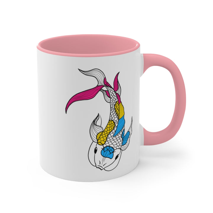 Pansexual Koi Accent Mug