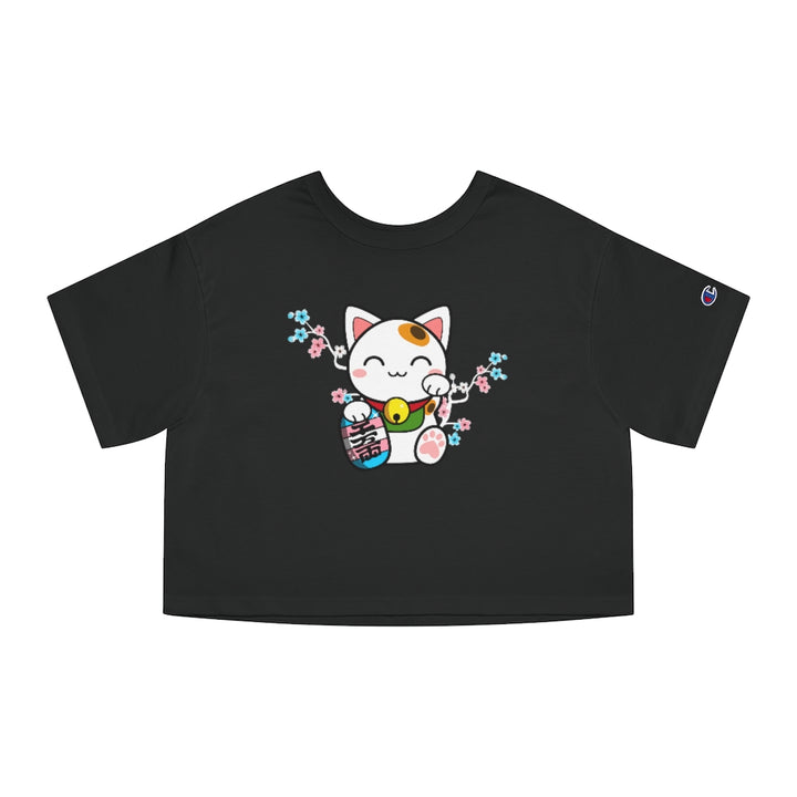 Champion - Maneki Neko Trans Cropped T-Shirt