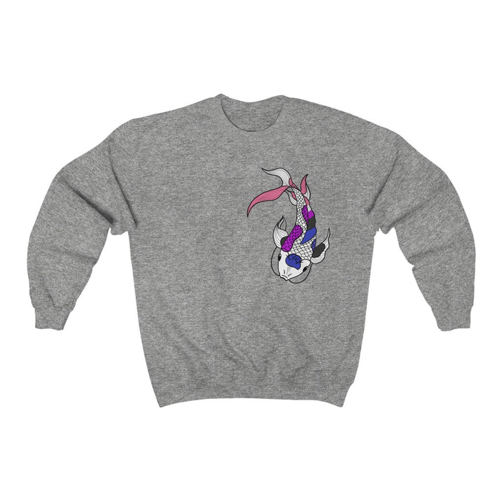 Genderfluid Koi Gender Neutral Sweatshirt