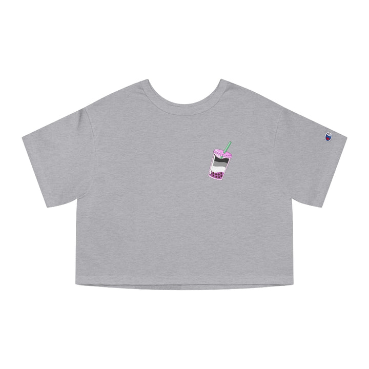 Champion - Boba tea Asexual Cropped T-Shirt