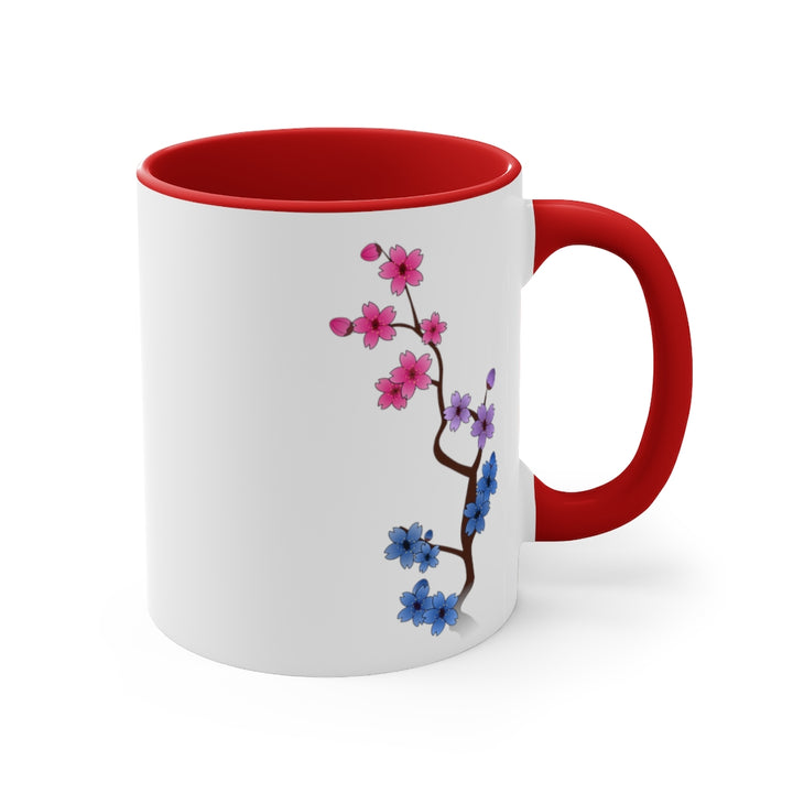 Sakura Bisexual Accent Mug