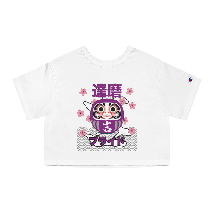 Asexual Shirt Crop - Champion - Daruma