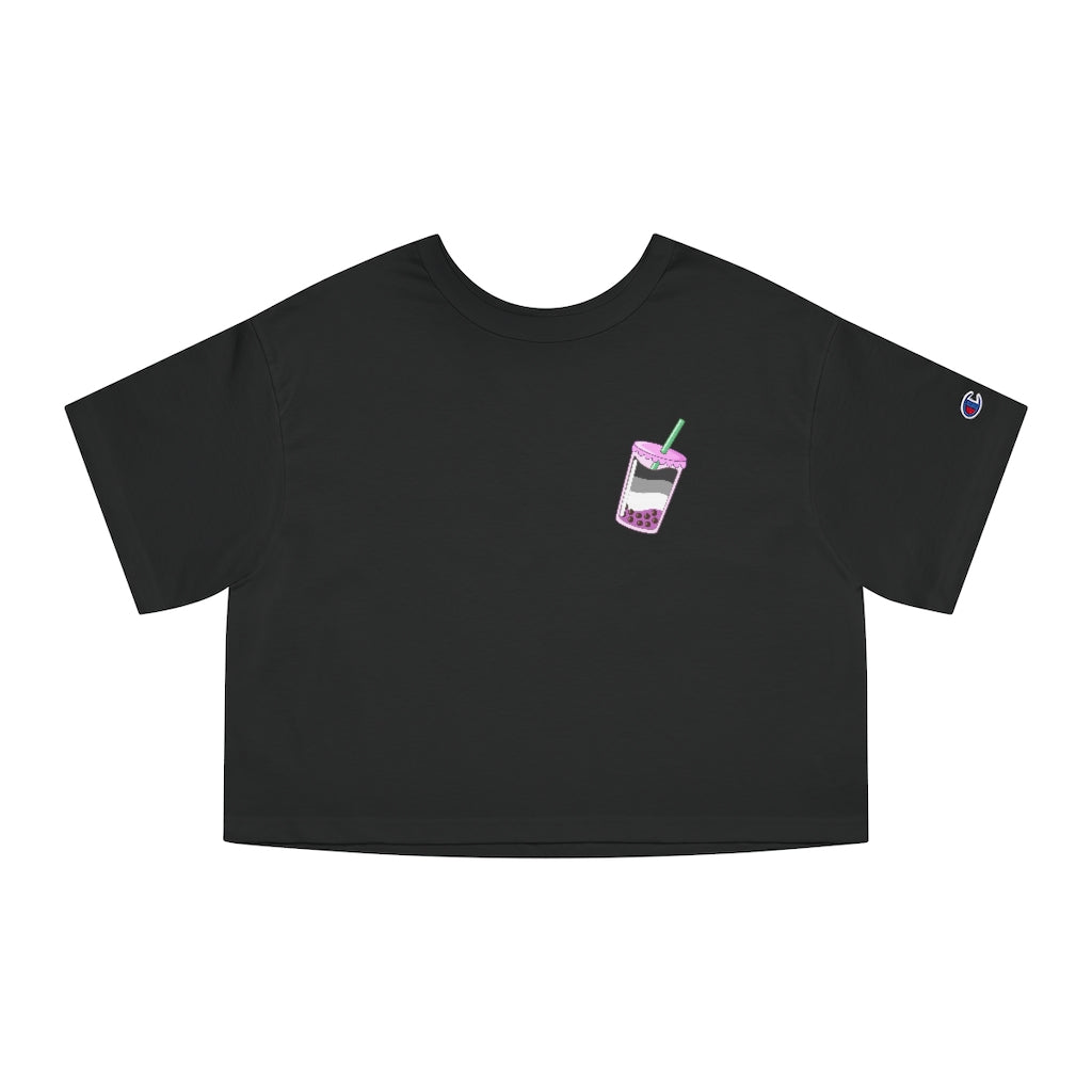 Champion - Boba tea Asexual Cropped T-Shirt